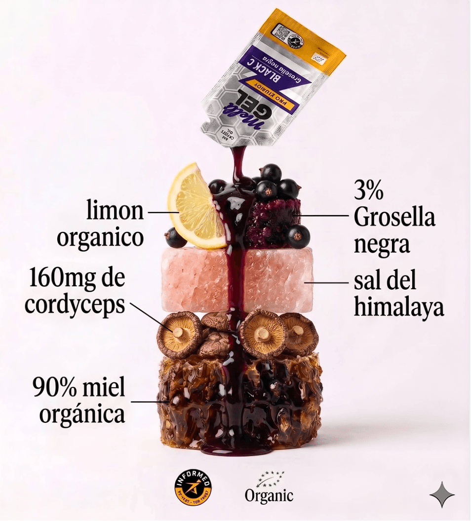 MElliGel Grosella Negra ingredientes